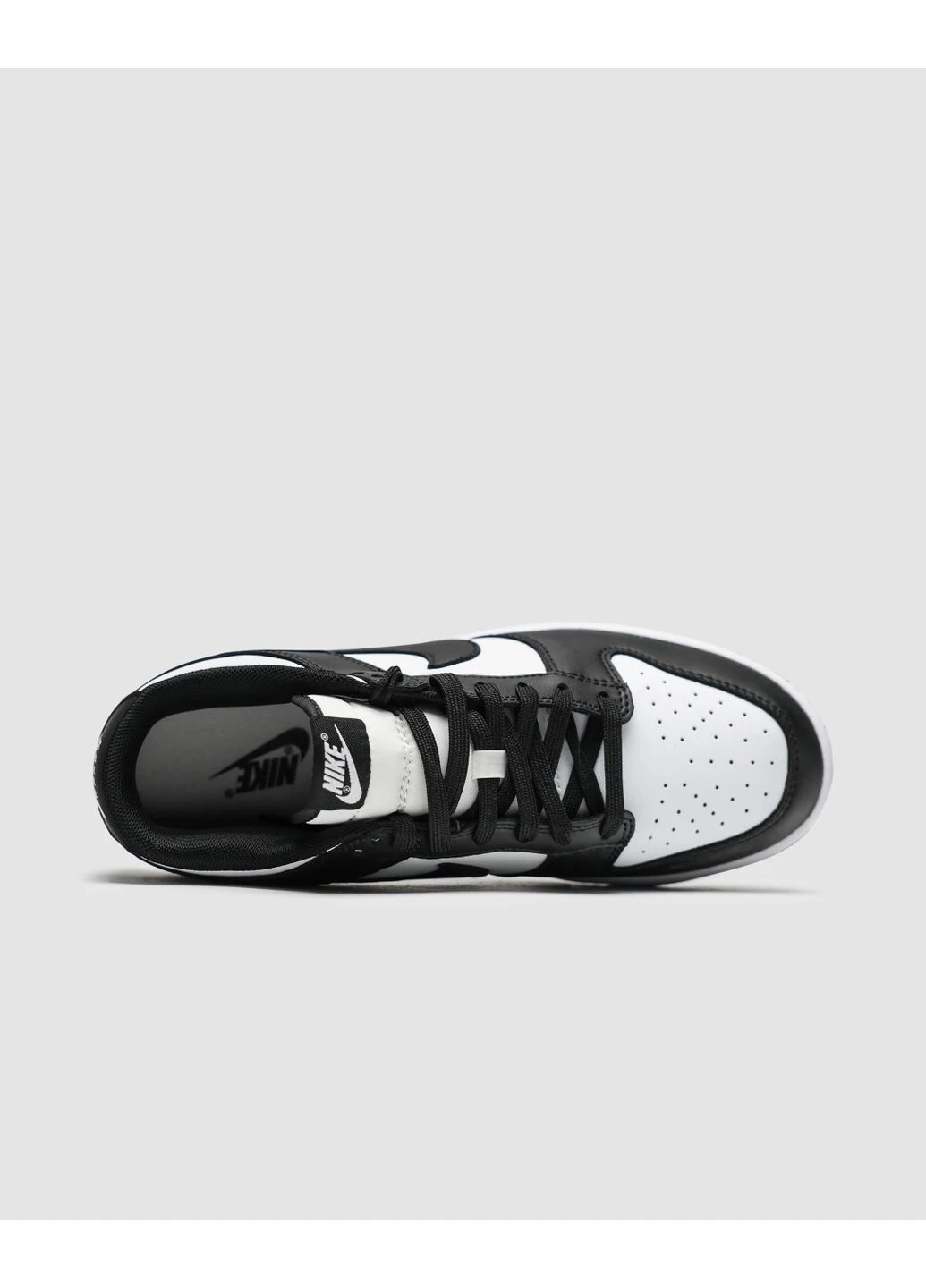 Белые демисезонные кроссовки мужские nike dunk low retro panda black/white найк данк белые No Brand