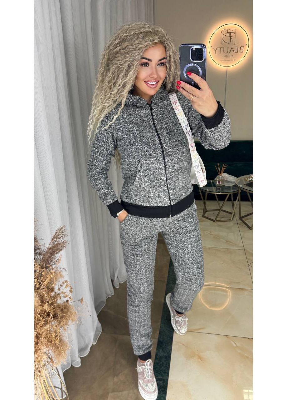 Костюм вовна штани та кофта з капюшоном Україна (348418401)