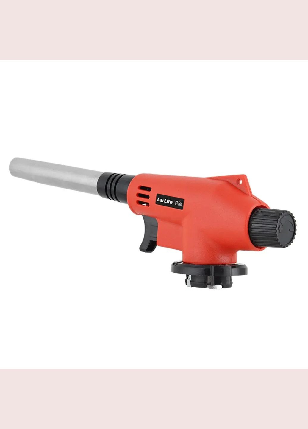 Газовий пальник, сопло: Ø 13,6мм, довжина 76мм з п'єзопідпалом CarLife (317592304)