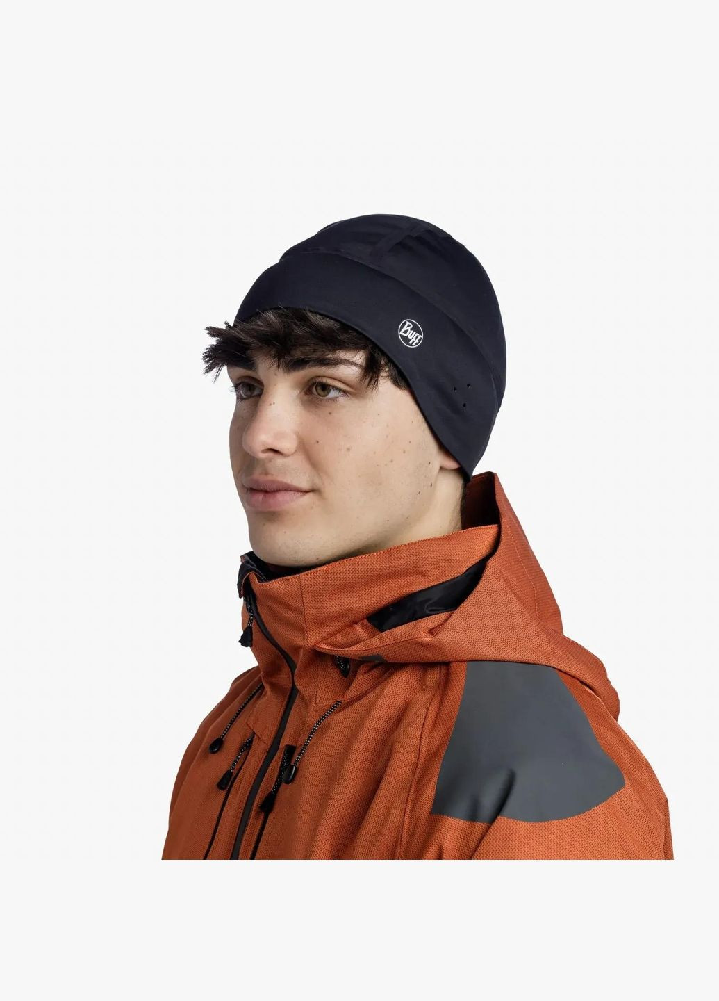 Шапка Windproof Beanie, olid Black, Buff (334671016)