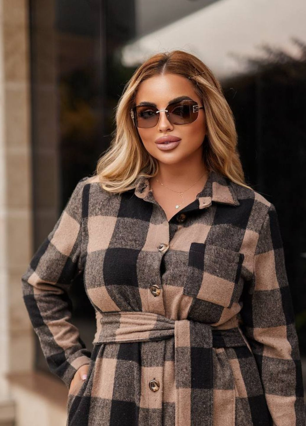 Коричневый демисезонный кардиган Україна