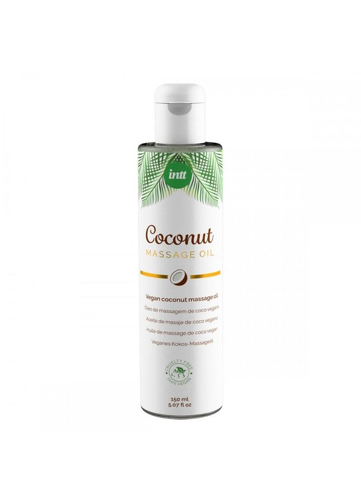 Масло для массажа Coconut, 150 мл, с ароматом кокоса Intt (297399419)