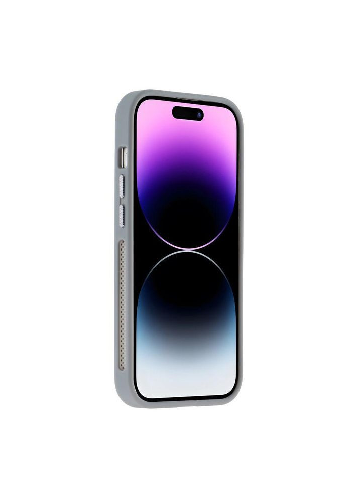 Чехол TPU+PC Mag 360 Spin Case для iPhone 14 Pro Max Grey No Brand (340405028)