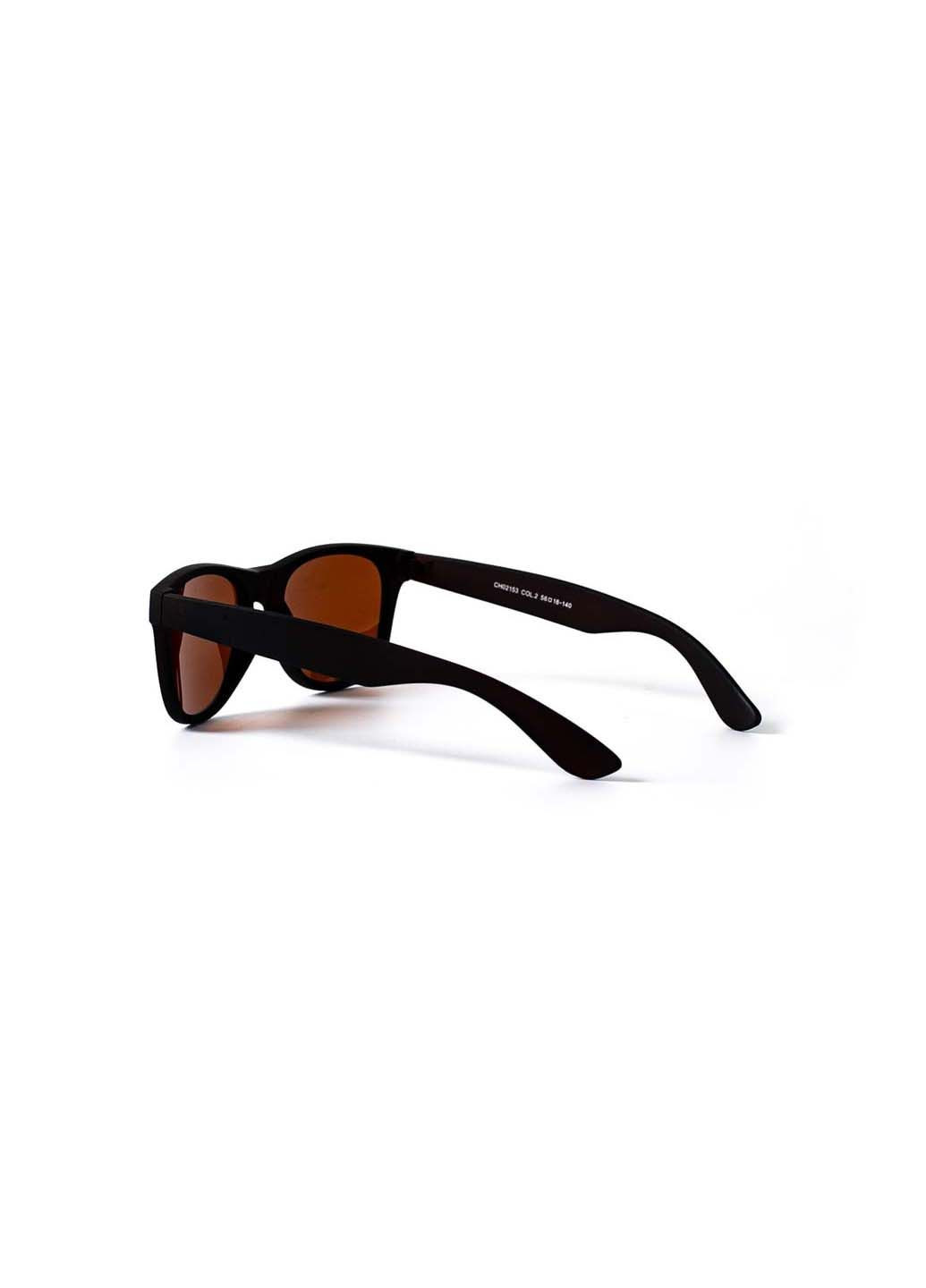 Солнцезащитные очки с поляризацией мужские Вайфарер 388-789 LuckyLOOK (291885817)