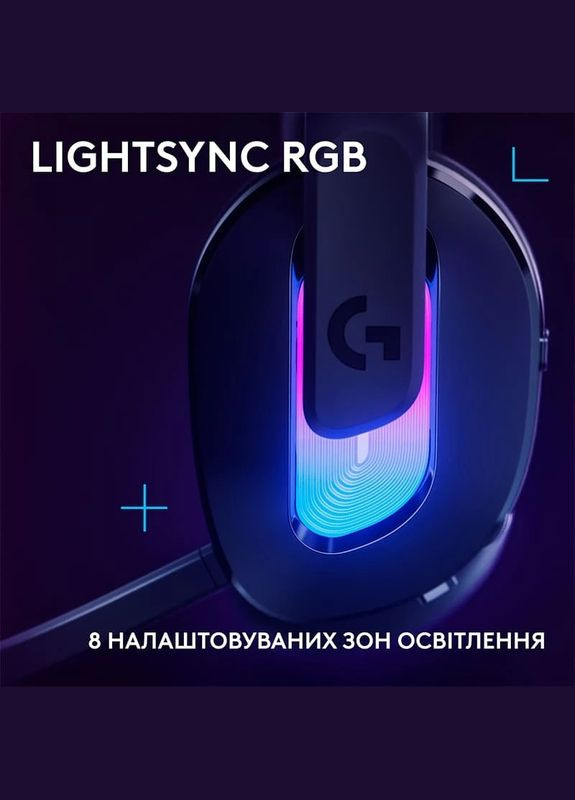 Гарнитура G522 LightSpeed Wireless Gaming Headset Black (981-001544) Logitech (341485975)