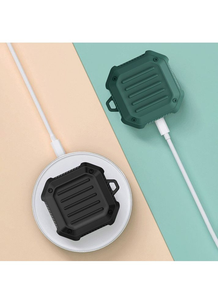 Чехол для наушников Protective Samsung Galaxy Buds 2/2 Pro/Live/Pro Dark Green (709565) BeCover (323100336)