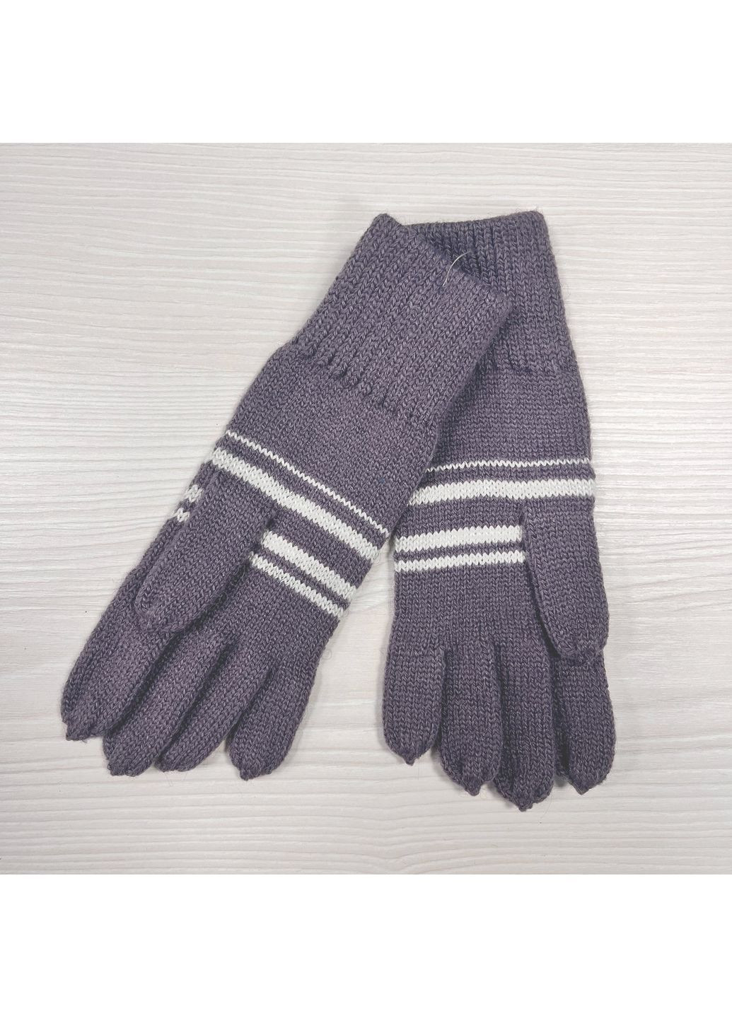 Набор детских вязаных перчаток размер 14 акрил однослойные 3 пары Chilline (372991317)