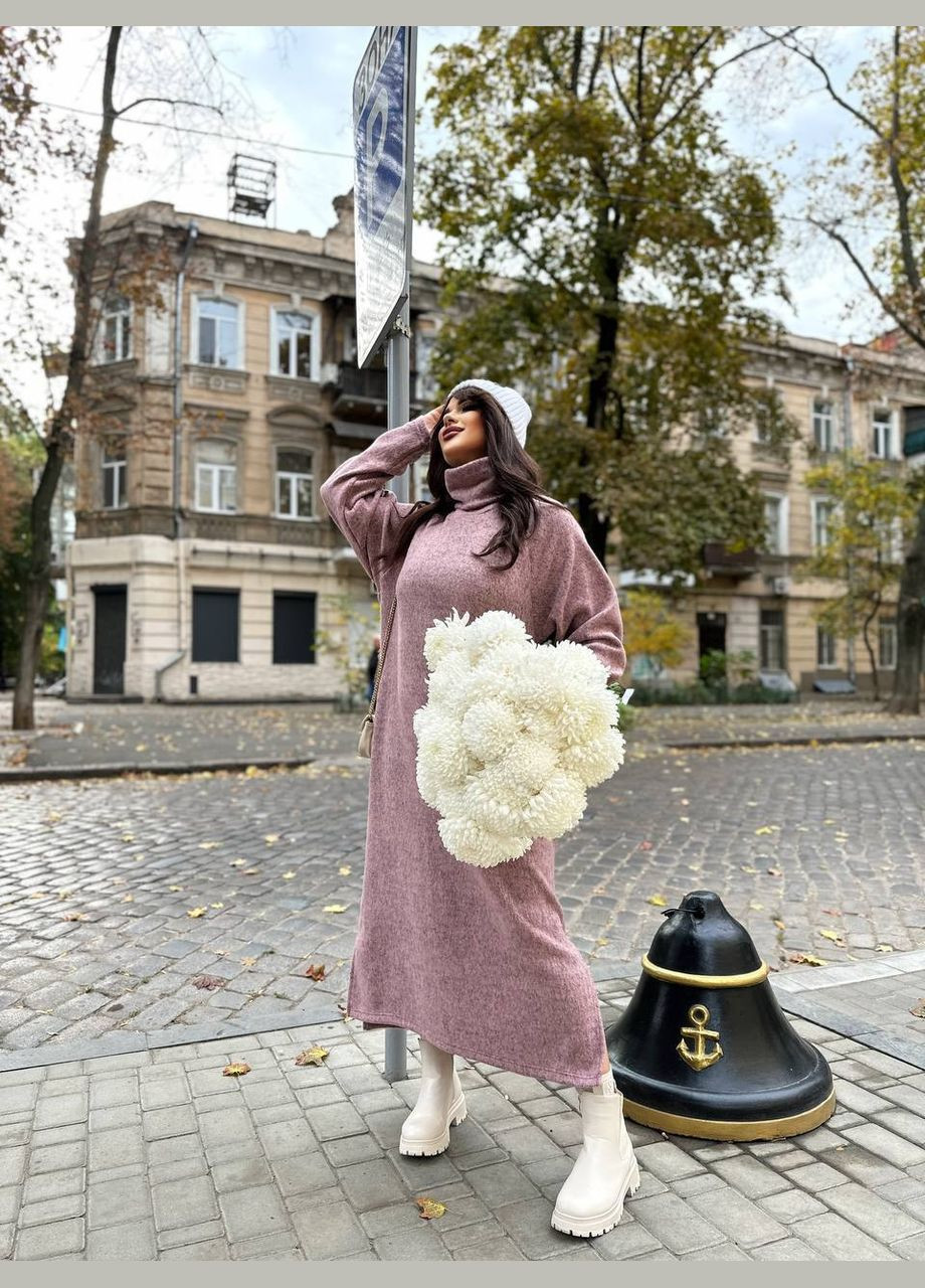 Пудрова ділова, повсякденний, кежуал, джинсова, вечірня сукня жіноча No Brand однотонна