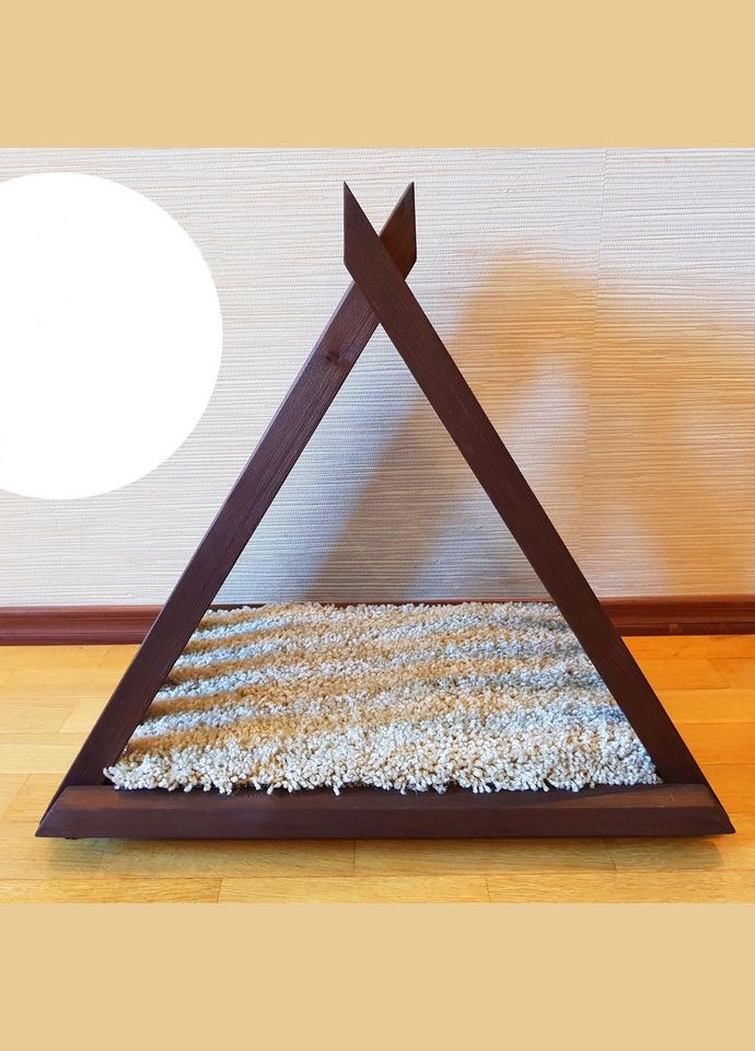 Домик для кошки из дерева Борман мокко (ДДК-000610) No Brand (328453038)