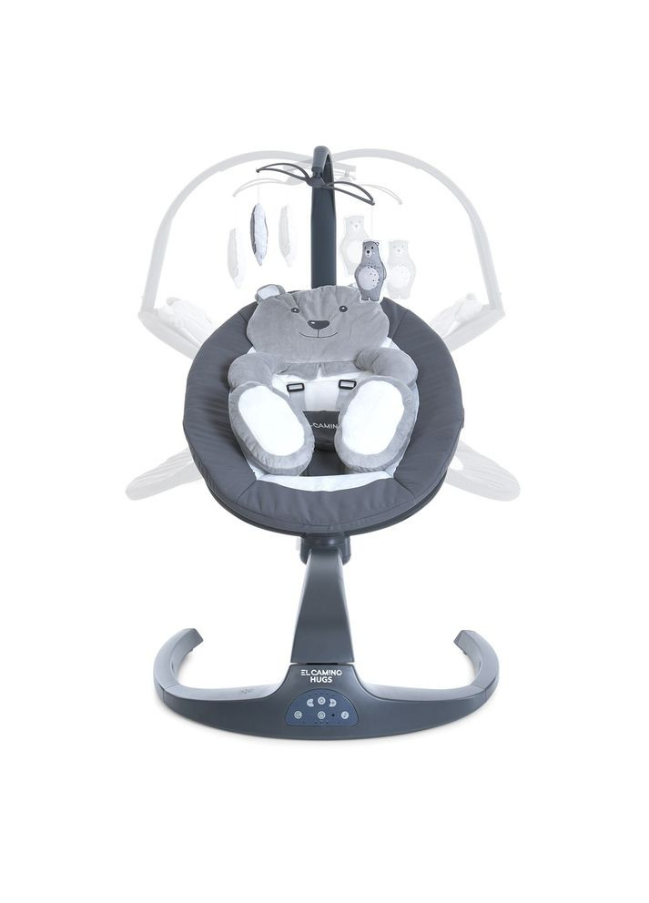 Заколисуючий центр з пультом, таймером, Bluetooth та 5 режимами гойдання El Camino (369127263)