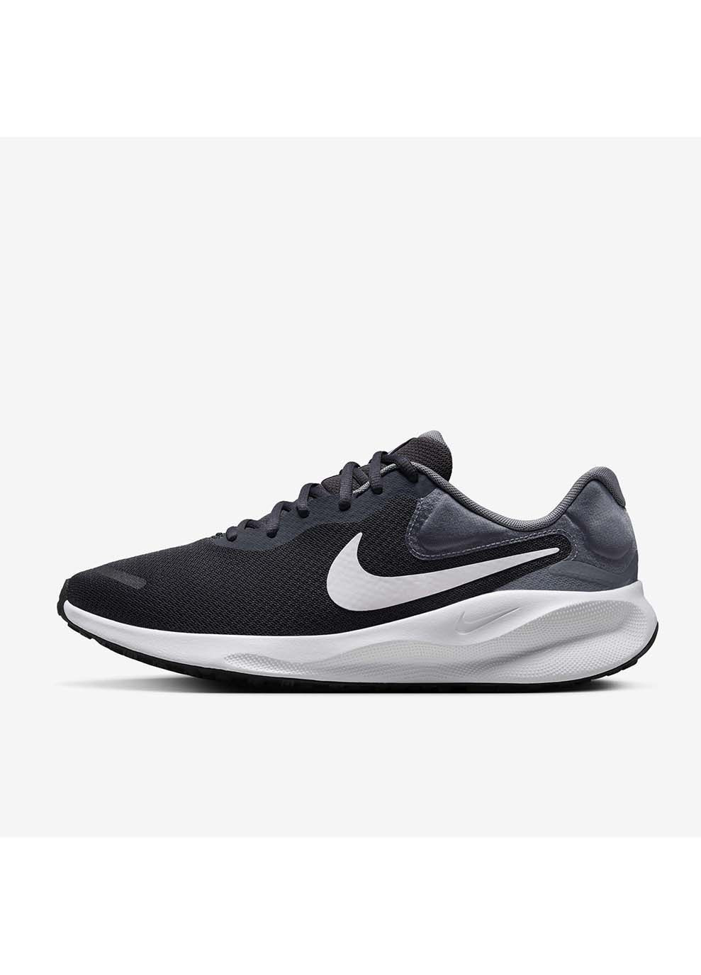 Чорні Осінні чоловічі кросівки revolution 7 чорний Nike