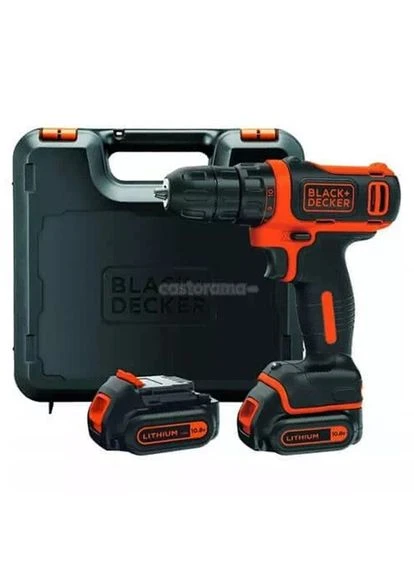 Акумуляторний дриль-шурупокрут з АКБ та ЗП BLACK&DECKER BDCDD12KB (380881667)