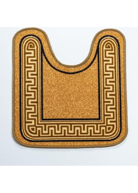 Коврик в туалет Taba 225-1 57х60 см бежевый No Brand (364969190)