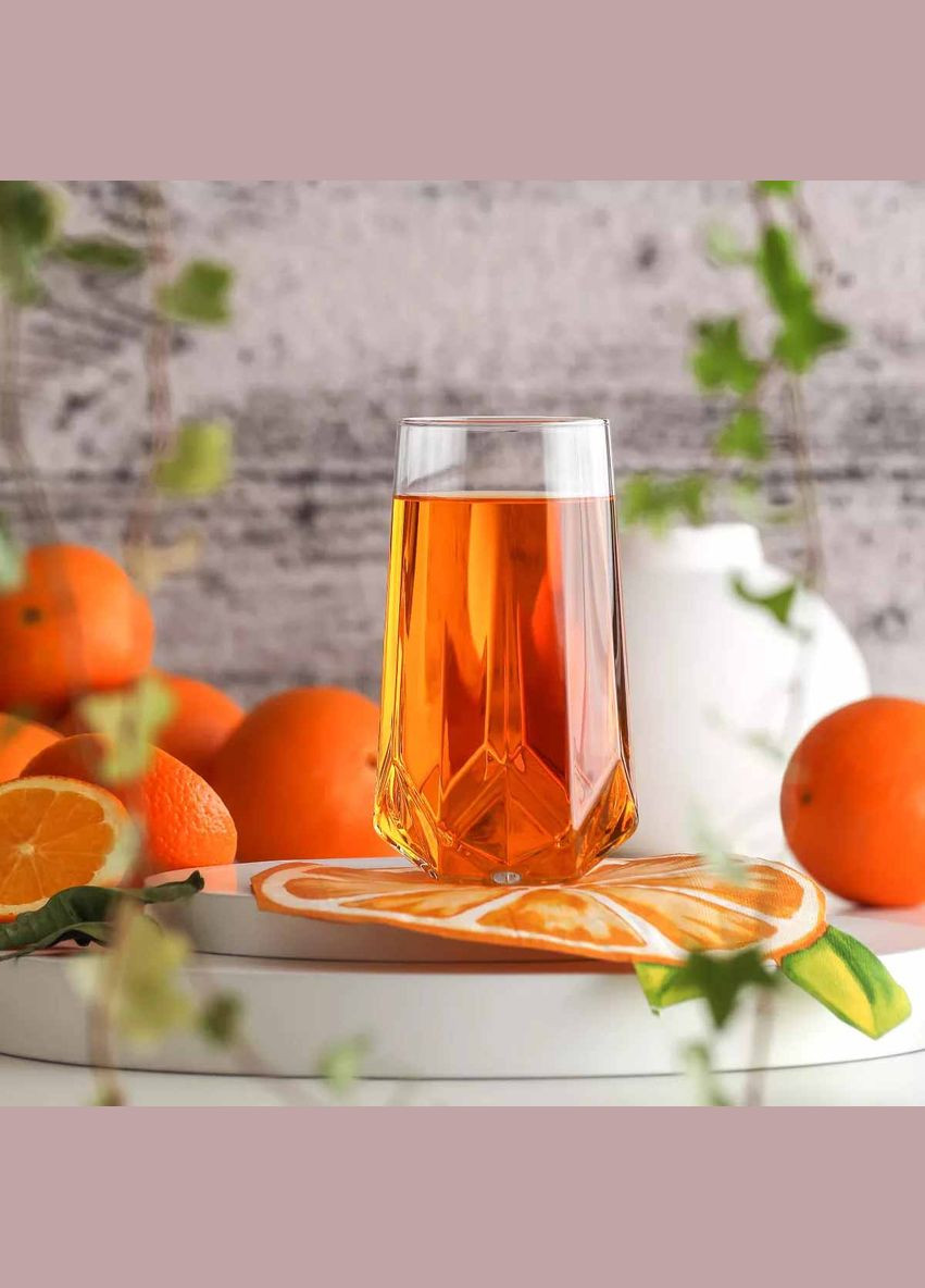 Набір високих склянок VALERIA 460 мл 6 шт VS6460 (130482) Versailles (300801141)