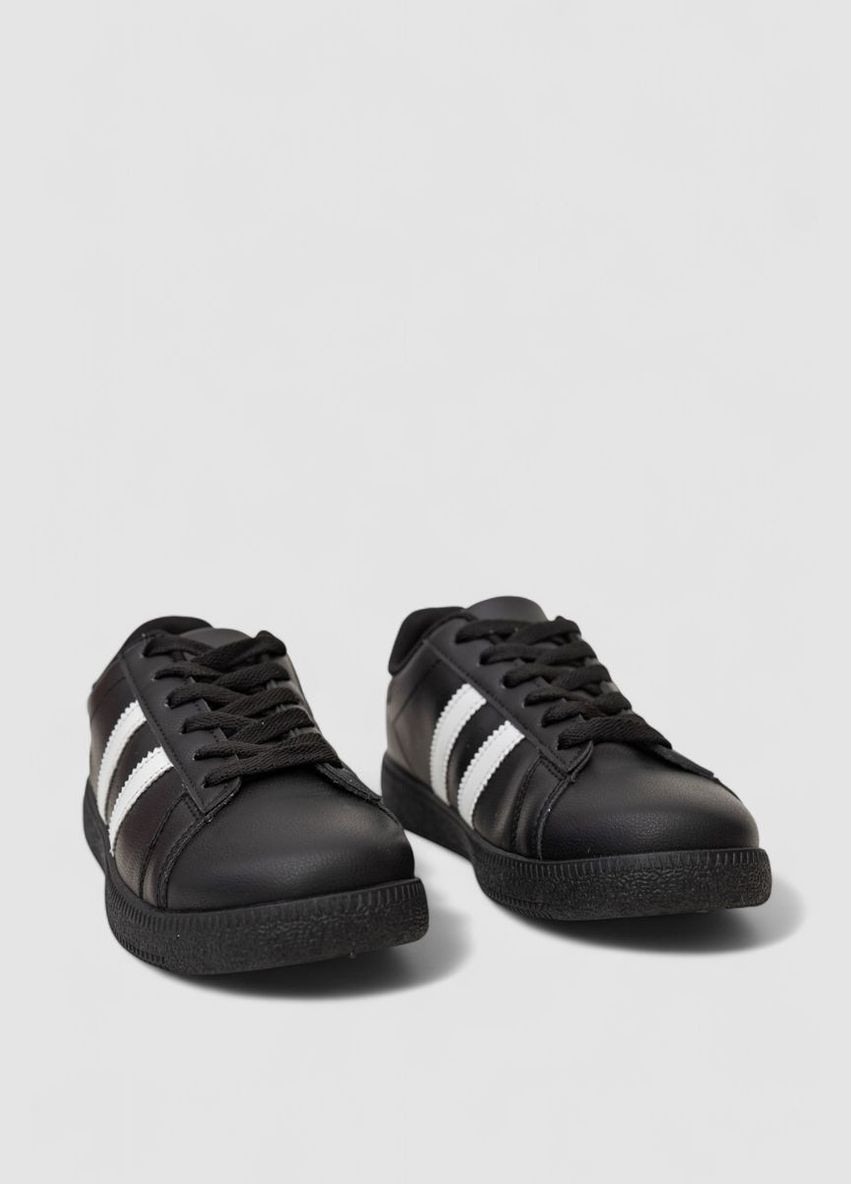 Кроссовки женские кожа Ager 248RL2420-1 чёрно-белые демисезоны (339597201)