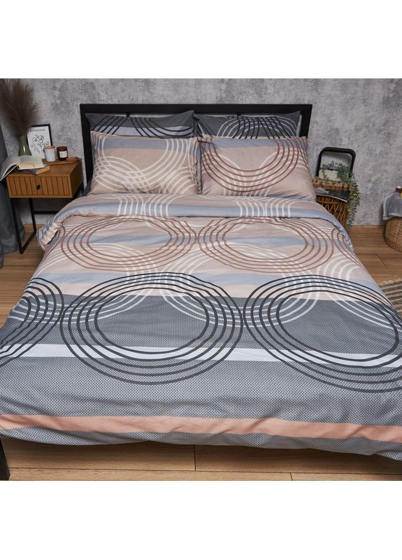 Комплект постільної білизни Микросатин Premium «» King Size 220x240 наволочки 2х50х70 (MS-820007736) Moon&Star Free Spirit (356116185)