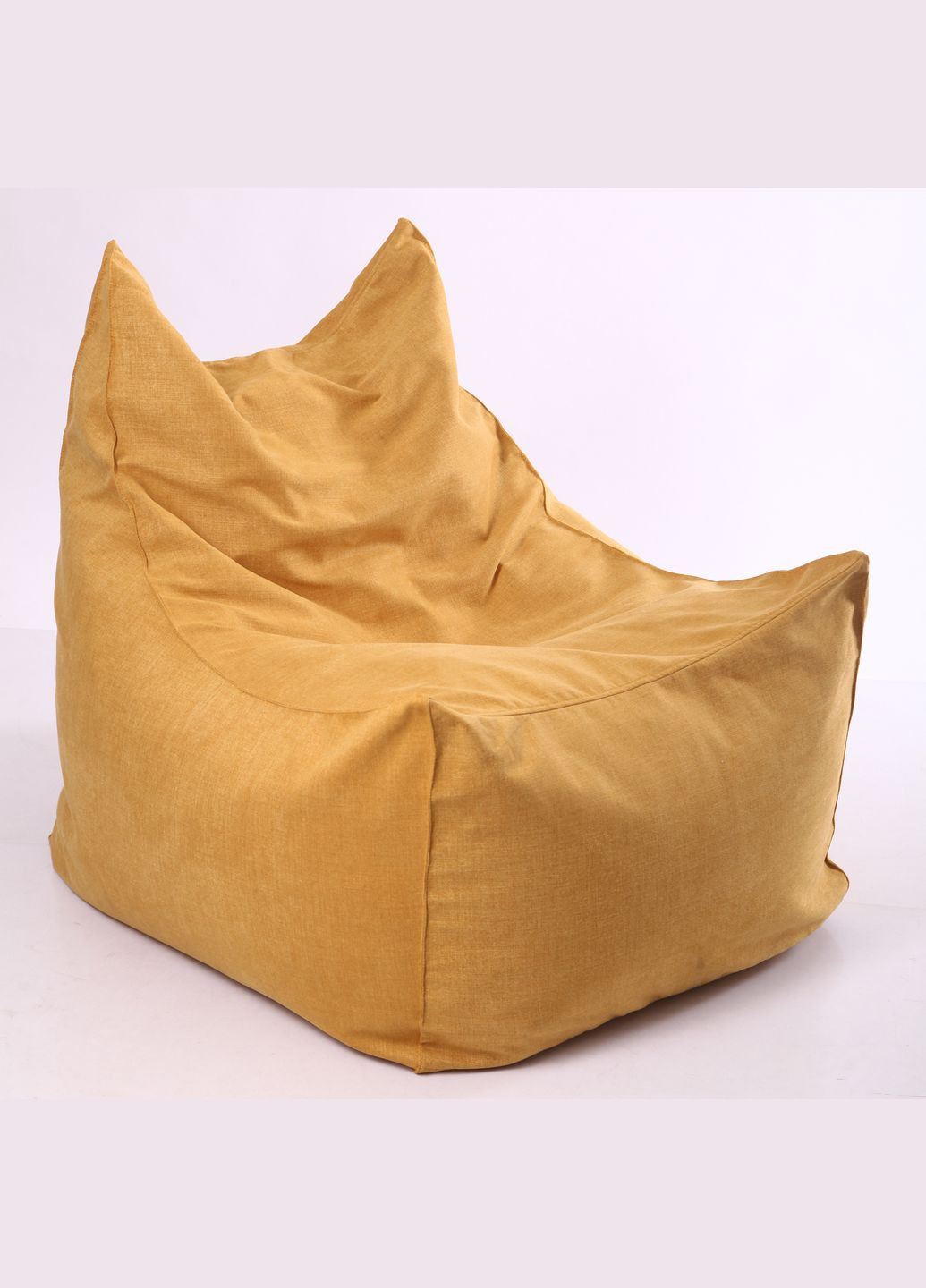 Кресло бескаркасное мешок груша "Кот", 80х70 см, мебельная микророгожка, Pufok (276070417)