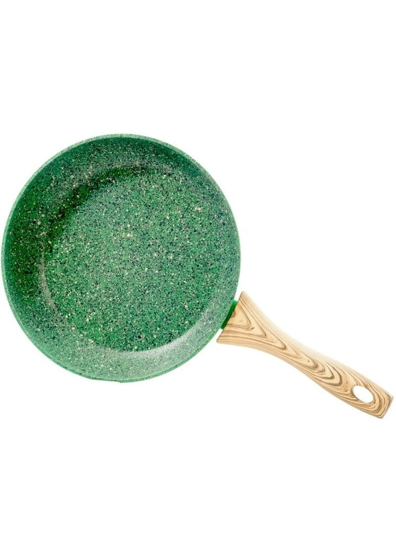 Сковорода Malachite Ø24см з антипригарним покриттям EcoStone FN-AL-4311 Fissman (303633955)