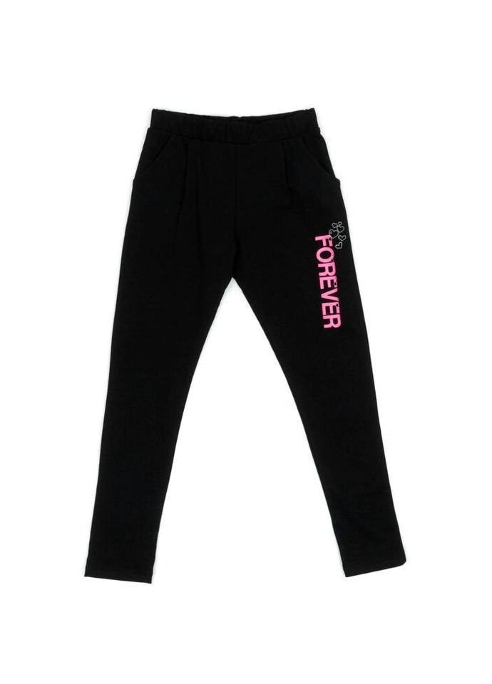 Черный демисезонный набор детской одежды forever (14586-146g-black) Breeze