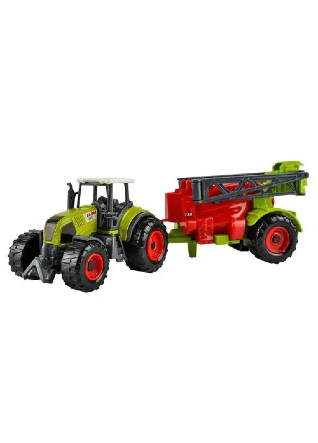 Набор комплект детской игрушечной фермерской сельскохозяйственной техники с подвижными элементами 6 штук (478399-Prob) Unbranded (304806631)