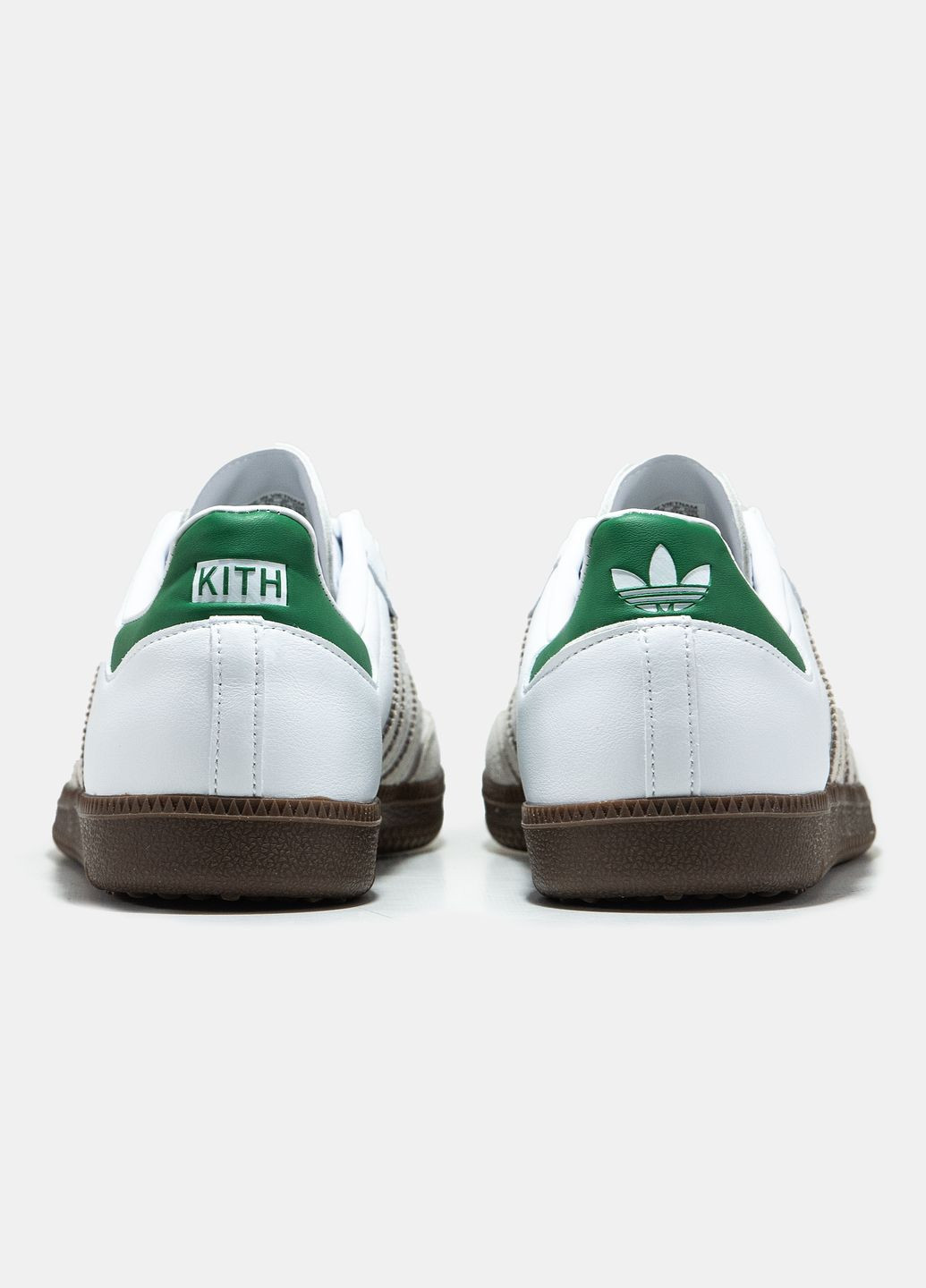 Кросівки жіночі і чоловічі Adidas Samba white x KITH | Адідас Самба білі No Brand білі демісезони (315761804)