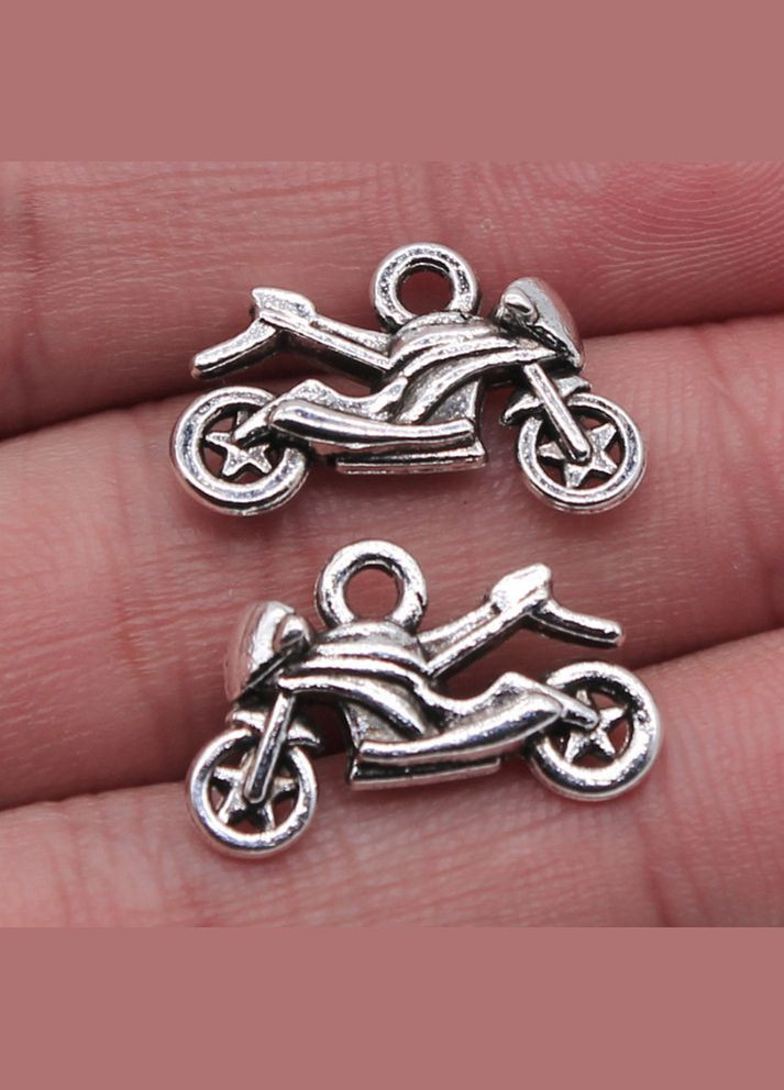 Підвіска біжутерна, шарм, Мотоцикл, 21х14 мм No Brand (340485436)