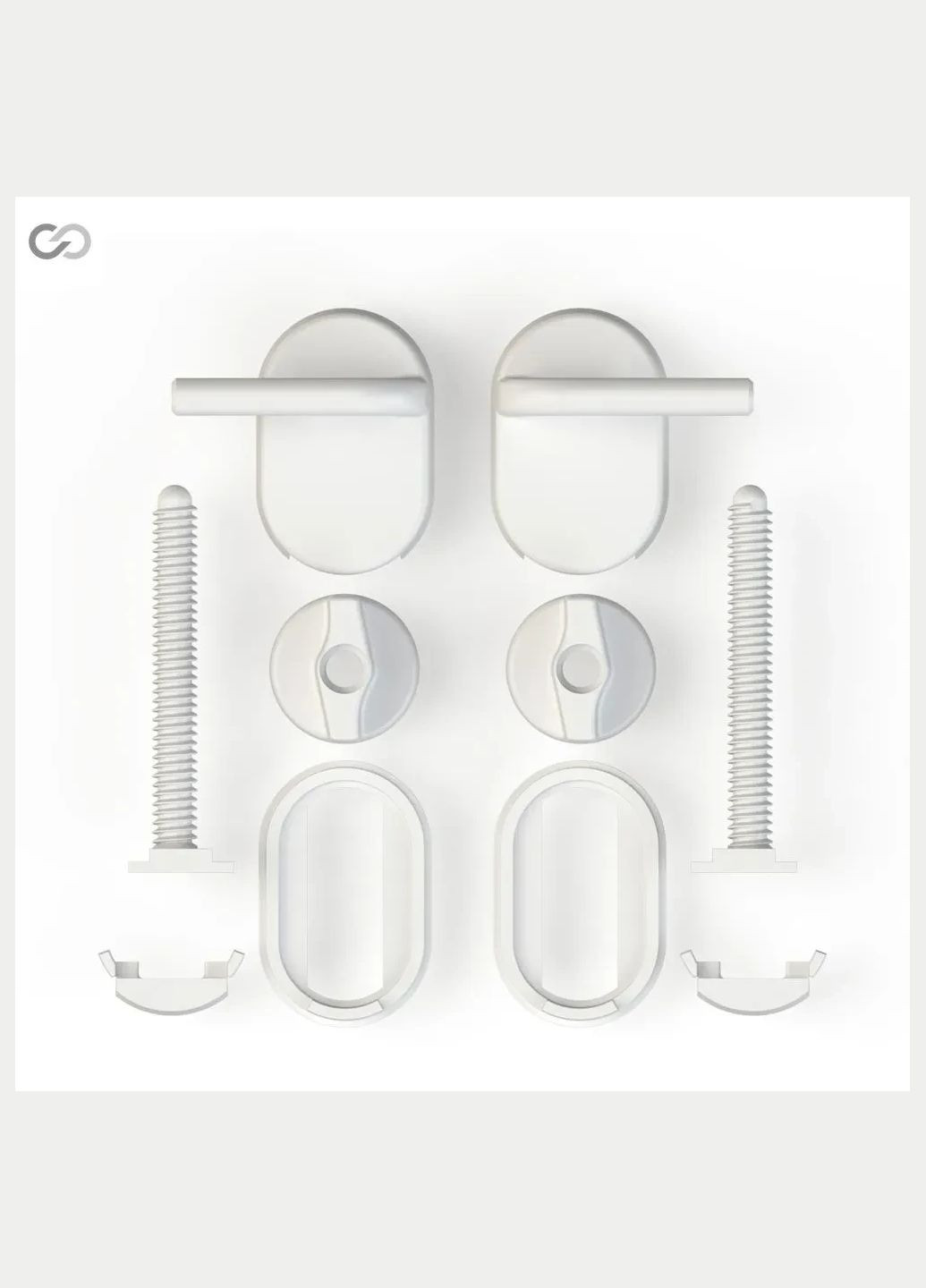 Сиденье для унитаза белое СП‑8 с пластиковым креплением 358×430 мм SoloPlast (340286067)