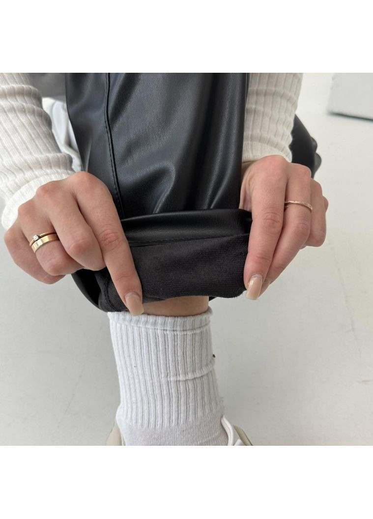 Штани екошкіра No Brand (370293887)