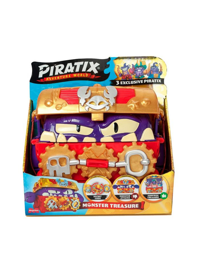 Дитячий іграшковий набір з фігурками "Скриня зі скарбами" PPXSP116IN00 Piratix (361969276)