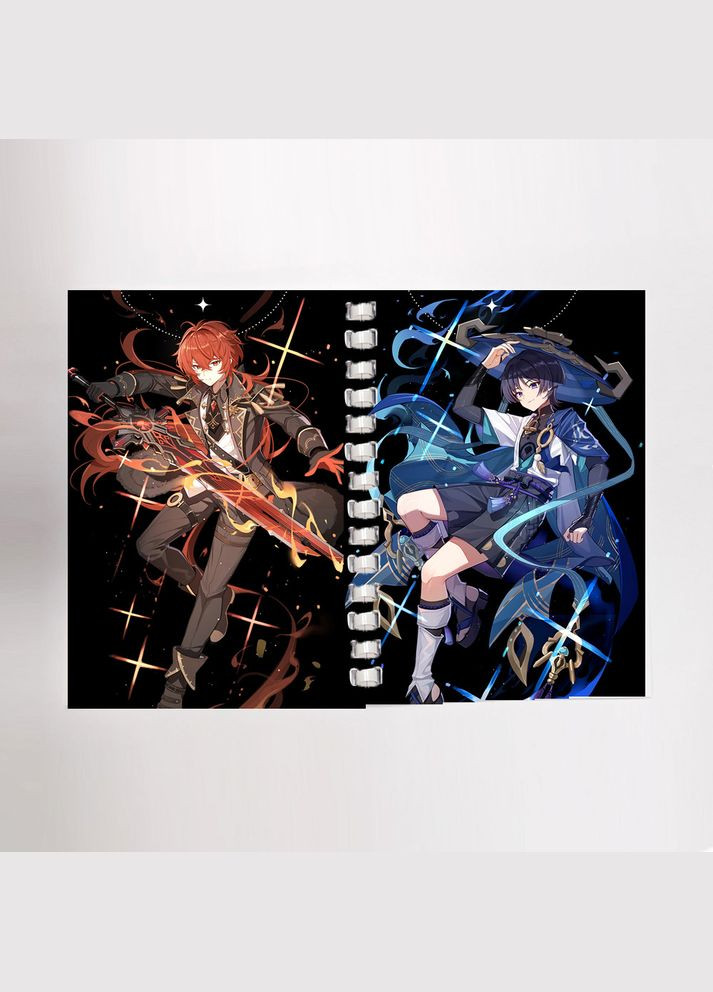 Блокнот скетчбук Скарамучча Геншин импакт Genshin Impact (sk0118) No Brand (327003049)