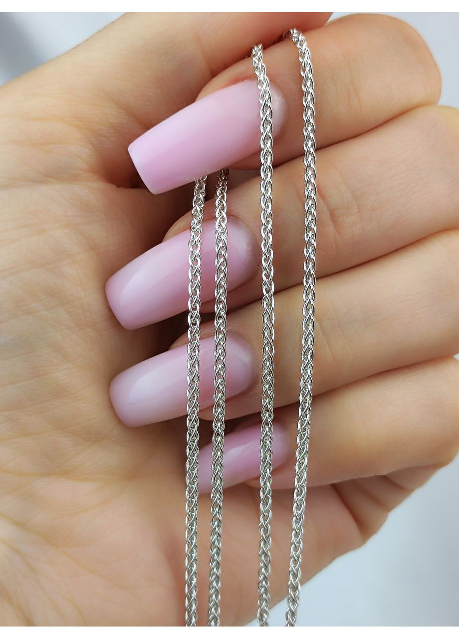 Серебряная цепочка 925 пробы Колос 40 см No Brand (366664900)