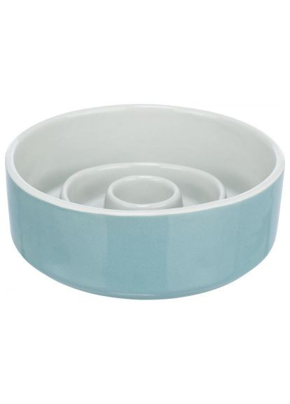 Посуда для собак Миска для медленного кормления 900 мл/17 см голубизны (4011905245218) Trixie Миска для повільного годування 900 мл/17 см блакит (366694607)