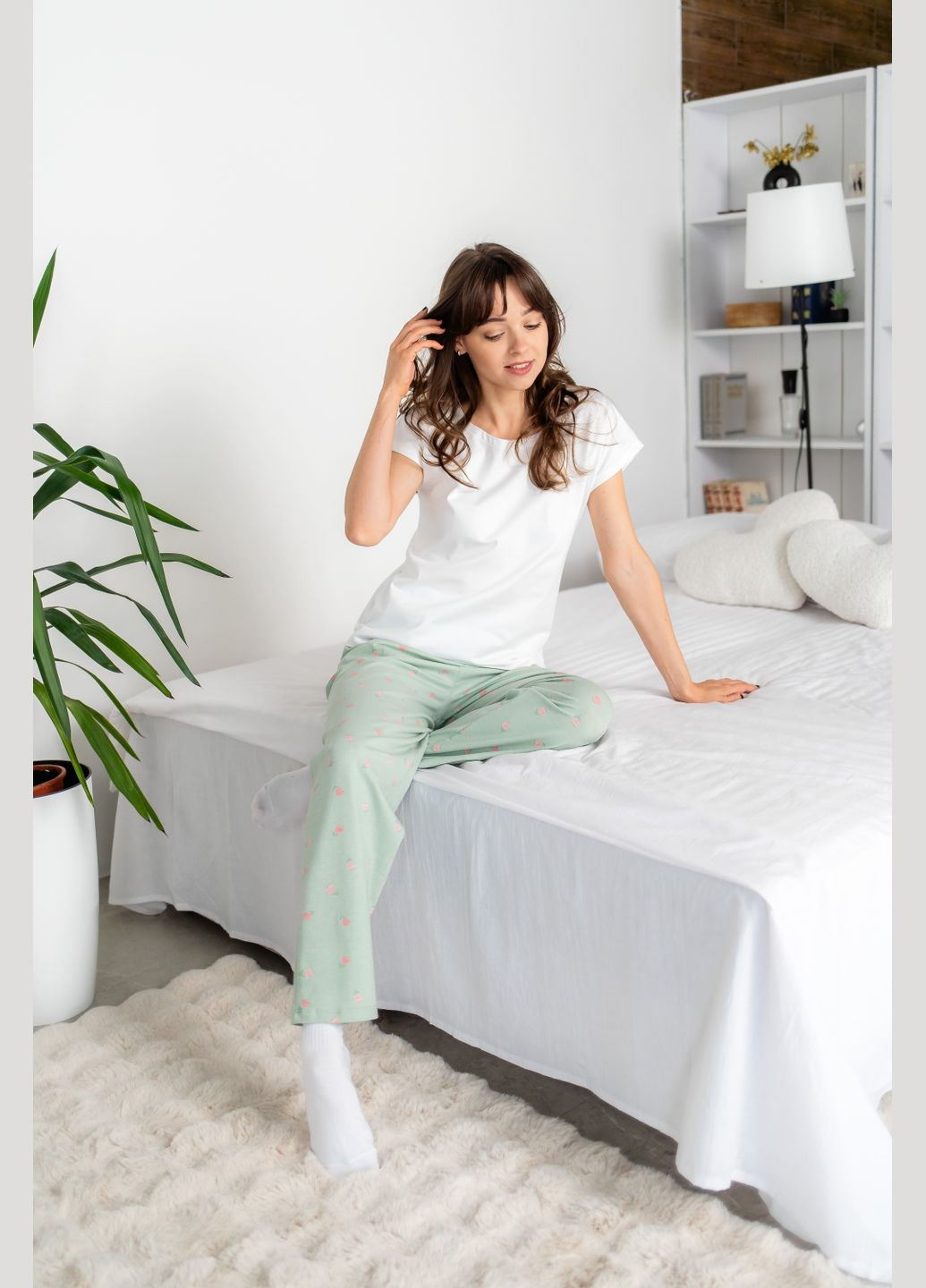 Фисташковая всесезон пижама Lucci