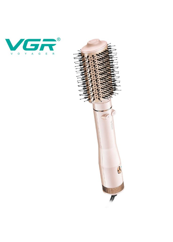Электрический фен браш для укладки волос VGR V-494. Цвет: белый No Brand (327875078)