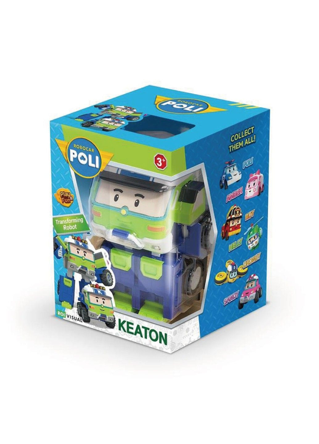 КОЛЕКЦІЙНА МАШИНКА-ТРАНСФОРМЕР РОБОКАР КІТОН (10 СМ) Robocar Poli (331298220)
