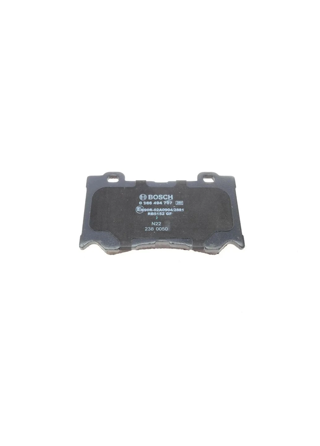 Колодки тормозные (передние) Infiniti FX/G 07-/M37/M 10-/Q50/Q60/Q70/QX70 13-/Nissan Skyline 0 986 494 707 UA63 Bosch (339661970)
