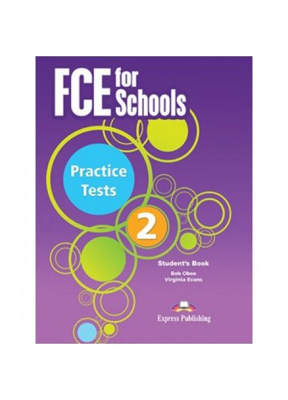 Учебник FCE for Schools Practice Tests 2 Student's Book Express Publishing (351586781)