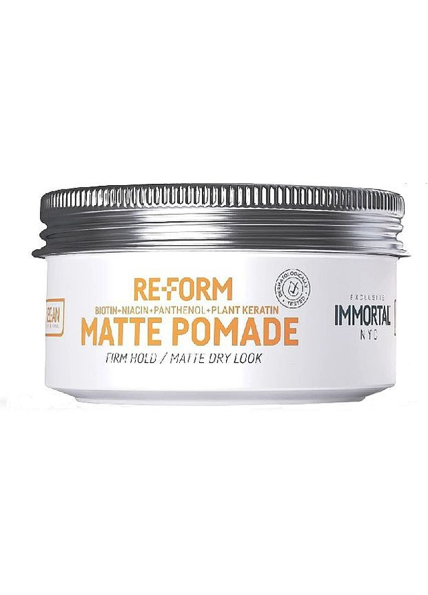 Матовая помада для волос с хранением цвета NYC I'm Vegan Re-Form Matte Pomade 150ml (1357889-11845216) Immortal (368663576)