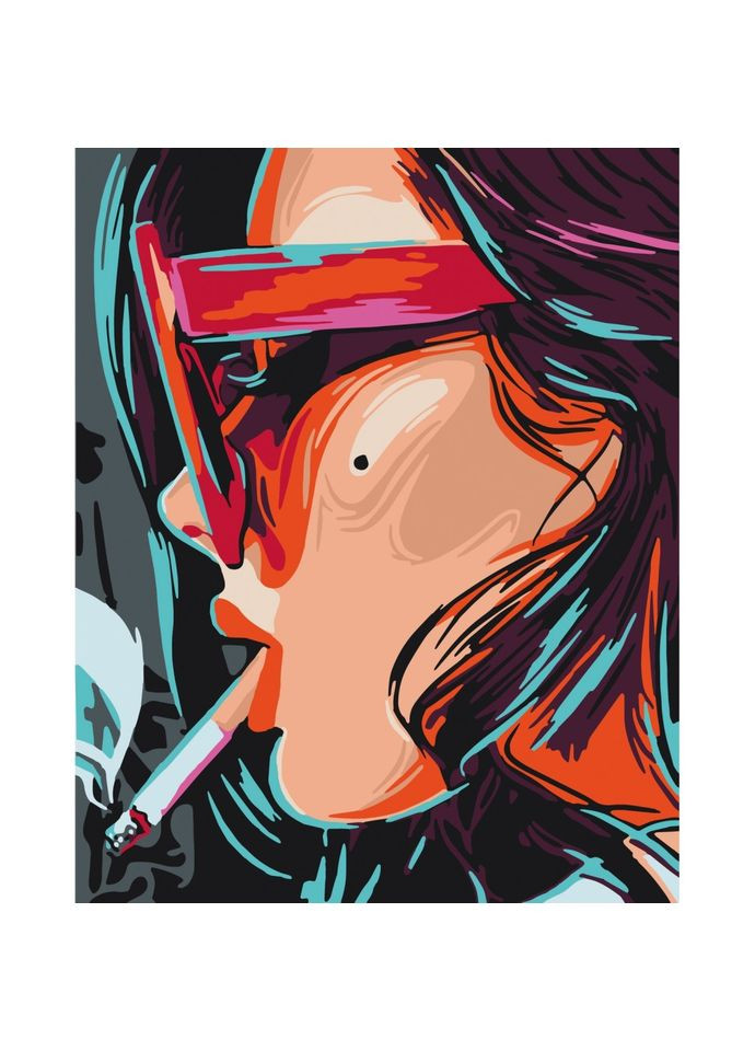 Картина по номерам "Дерзкая девушка" 10291-AC 40х50 см Art Craft (302364922)