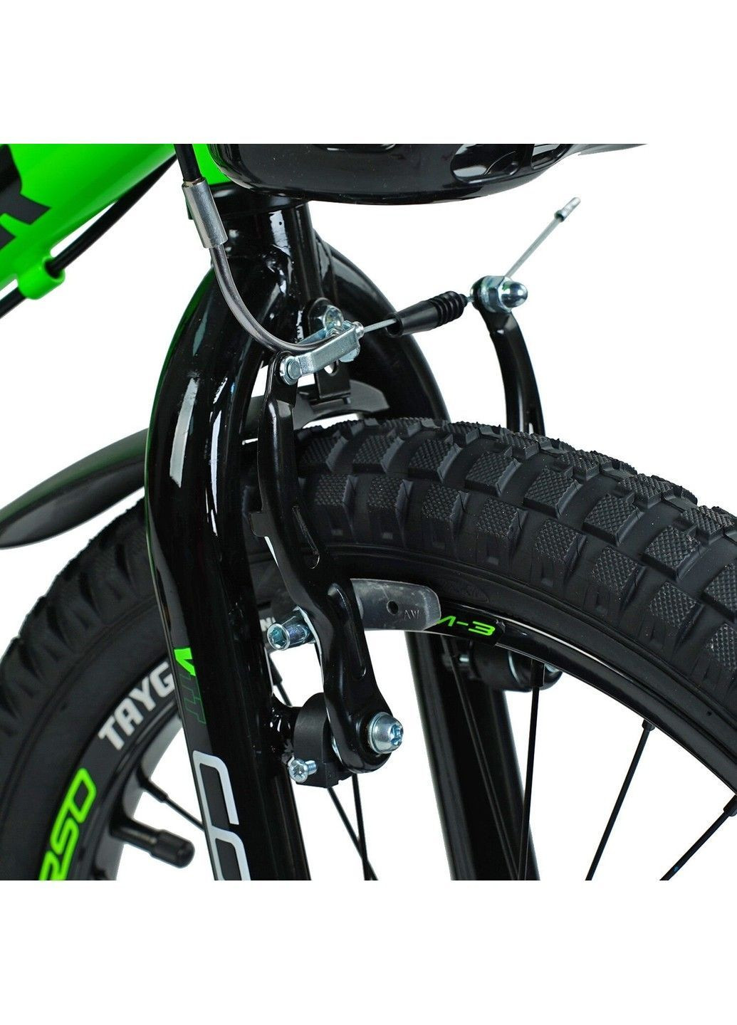 Дитячий двоколісний велосипед Tayger 18″ з алюмінієвою рамою, ручним гальмом Corso (364237541)