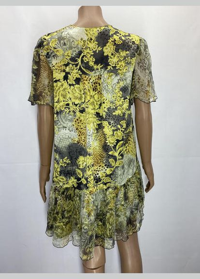 Комбинированное кэжуал платье Orna Farho с цветочным принтом