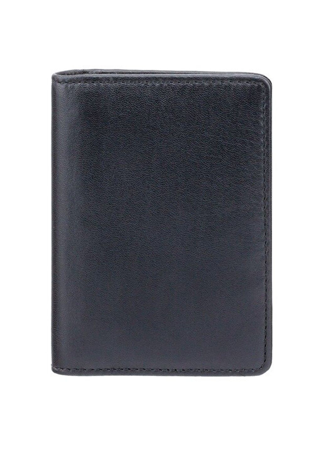 Кожаная визитница с RFID защитой vsl24 blk/cob Visconti (323459043)
