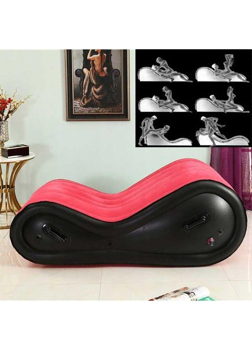 Надувний секс диван BDSM Game з кріпленнями для наручників No Brand (370203709)