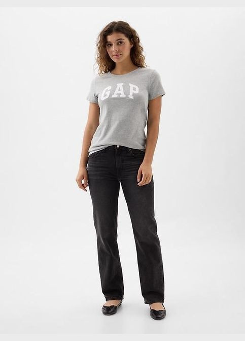 Футболка женская хлопковая Logo Gap (333143660)