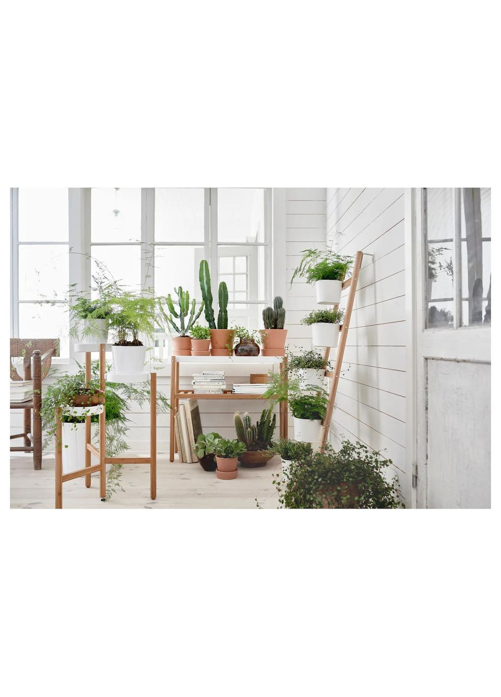 Підставка для рослин на 5 горщиків ІКЕА SATSUMAS 125 см (10258155) IKEA (278405765)