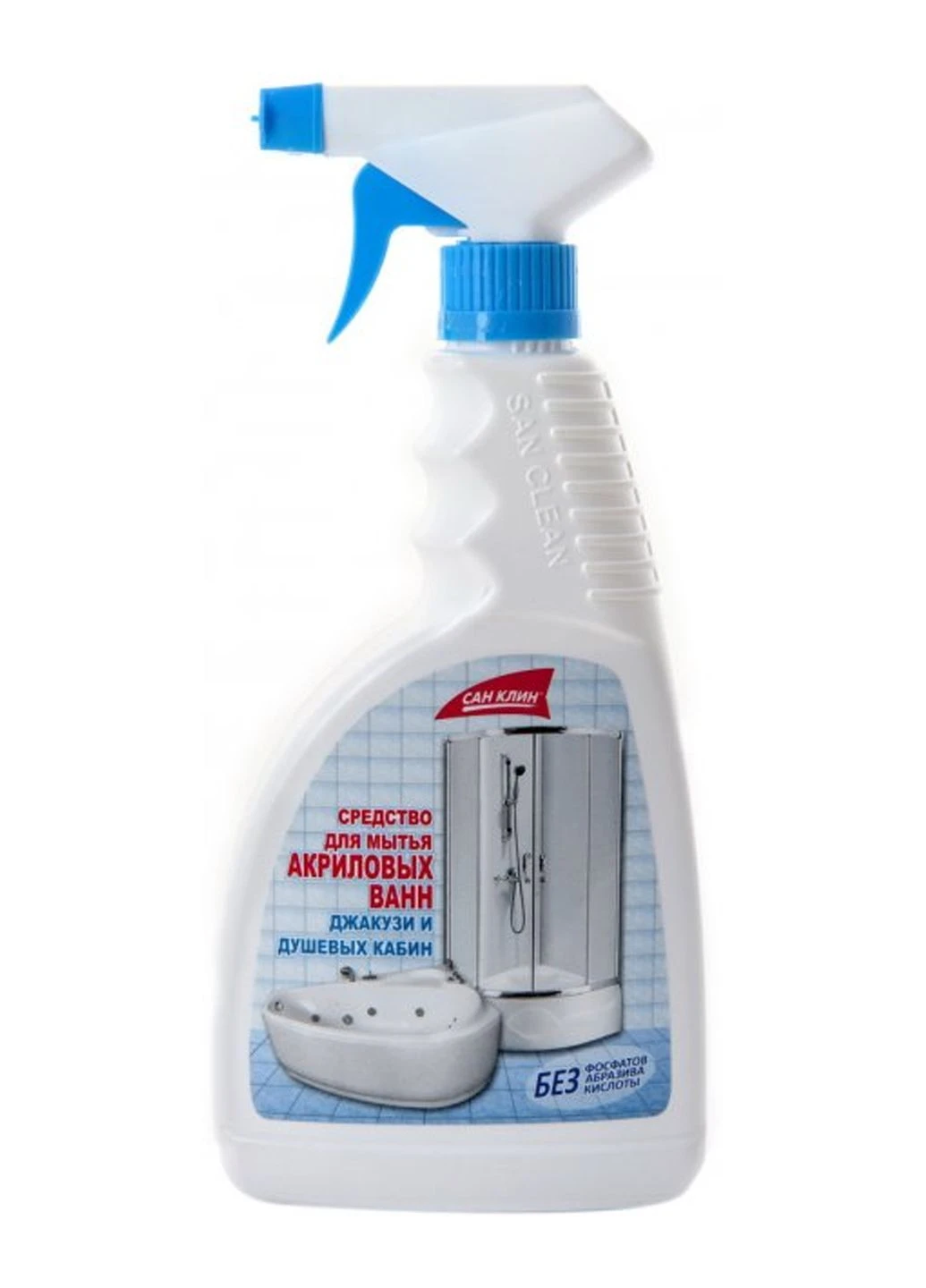 Универсал для/акриловых ванн с расп. 500г (4820003543023) San Clean (381798158)