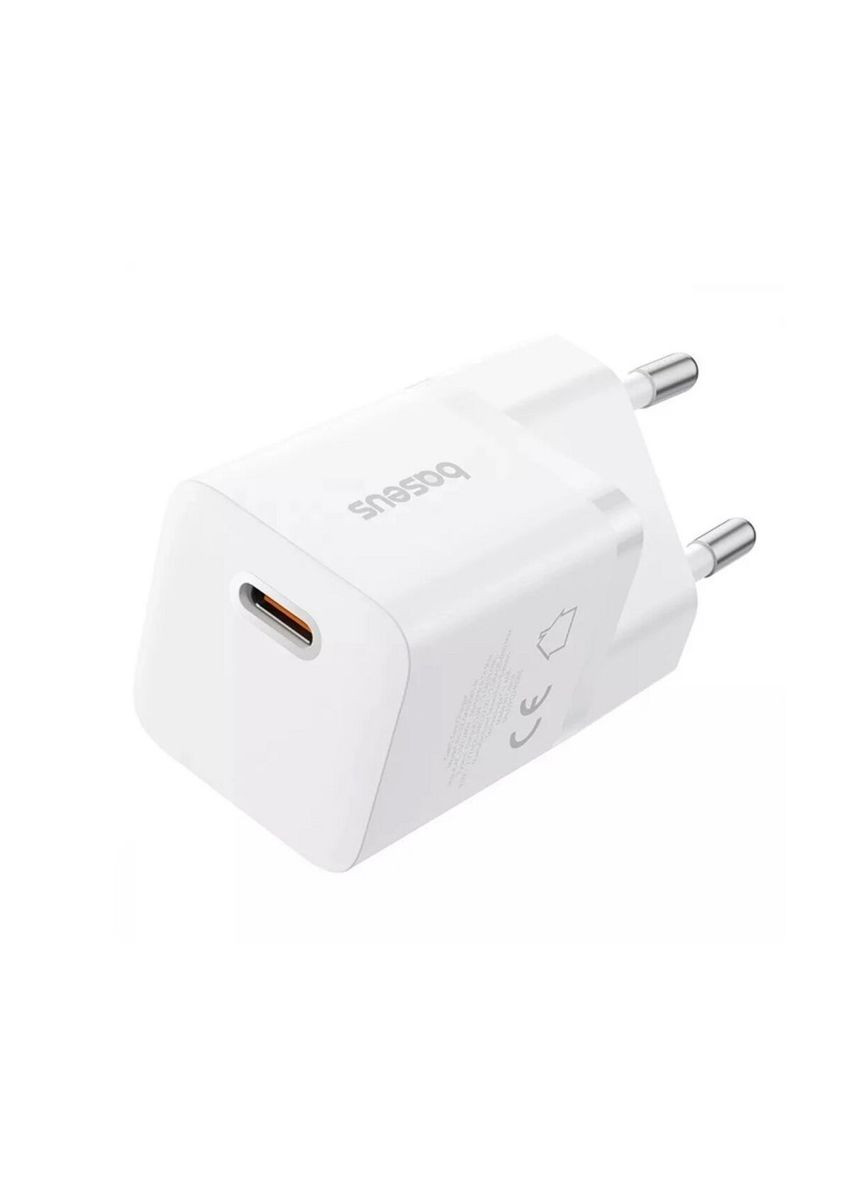 Мережевий зарядний пристрій GaN5 Fast Charger (mini) 1C 25W EU Baseus GaN5 Fast Charger (mini) (340278236)