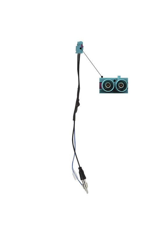 Автомобильный антенный переходник для Audi Volkswagen (2255) 13шт Lesko (349730270)