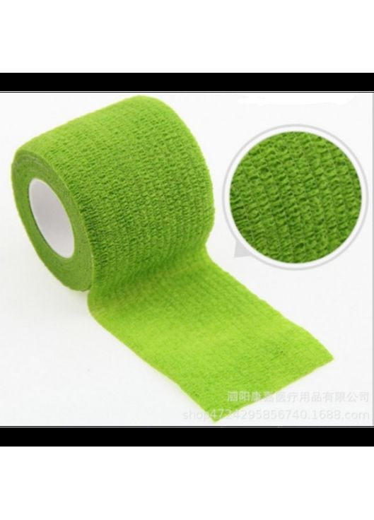 Бинт самоклеящийся эластичный Coban 2,5 см фиксирующий самоскрепляющийся, бинт кобан, аутоадгезийний бинт No Brand (368801514)