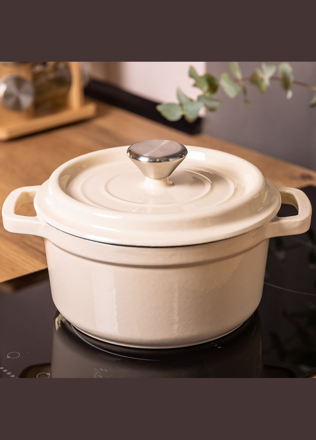 Кокотница чугунная с эмалированным покрытием 2 л, Yongkang (328604393)